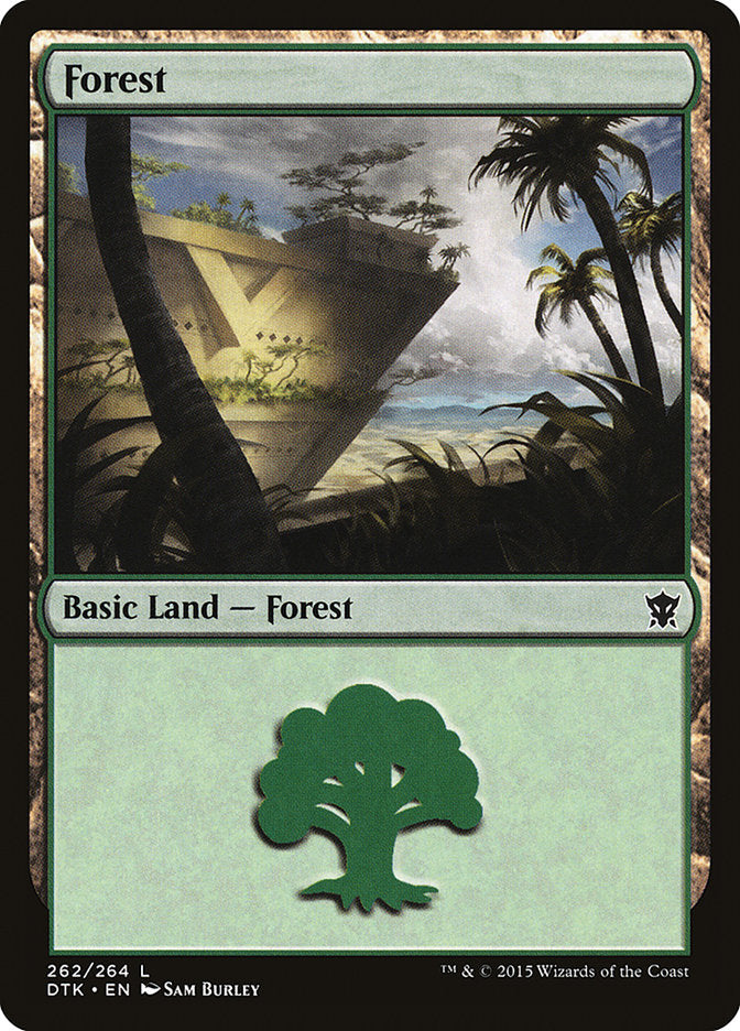 Forest (262) [Dragons of Tarkir] | GrognardGamesBatavia