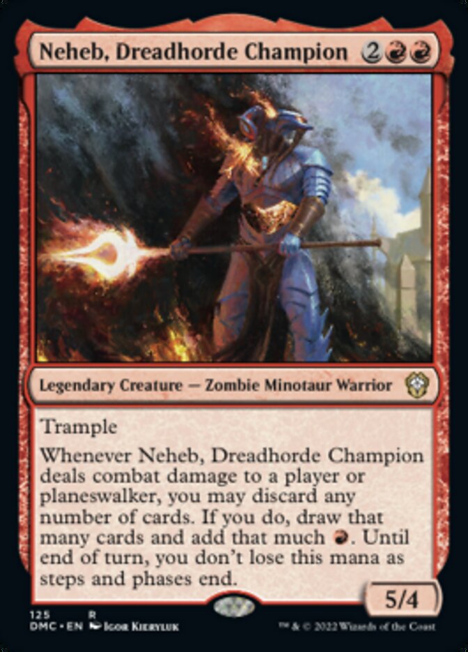 Neheb, Dreadhorde Champion [Dominaria United Commander] | GrognardGamesBatavia