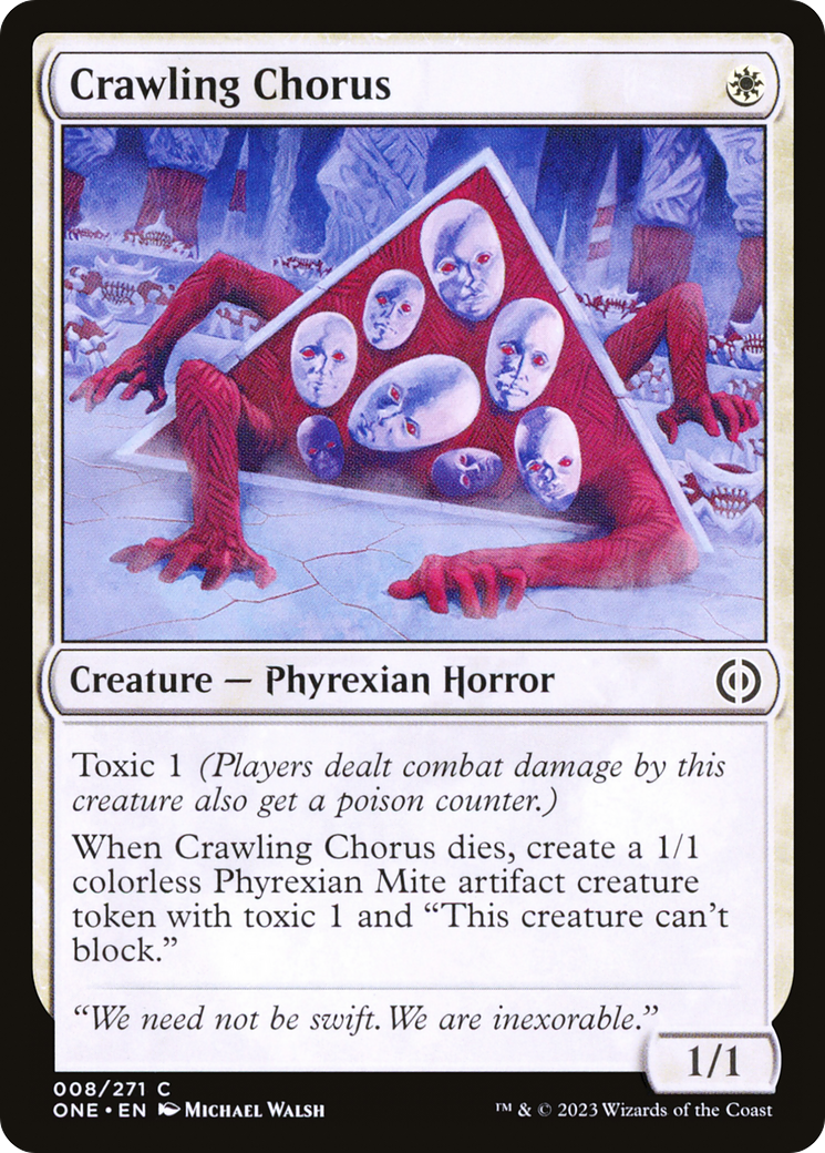 Crawling Chorus [Phyrexia: All Will Be One] | GrognardGamesBatavia