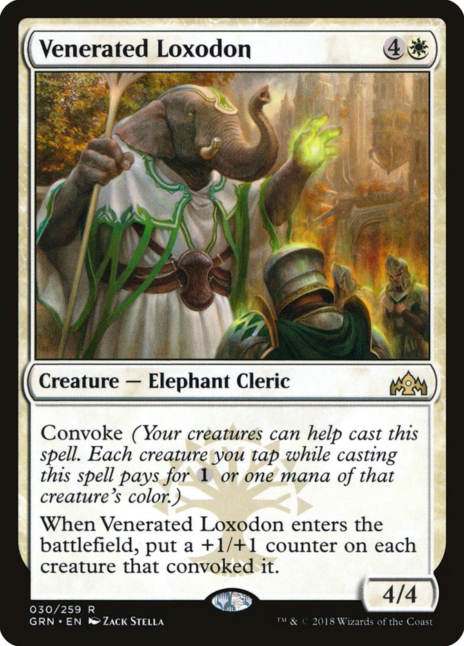 Venerated Loxodon [Guilds of Ravnica] | GrognardGamesBatavia