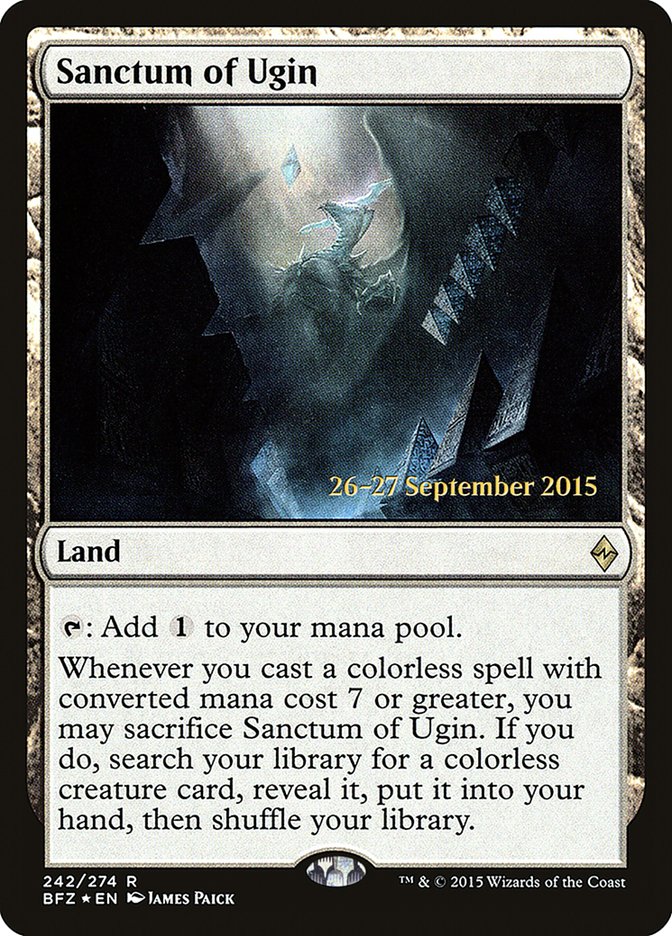 Sanctum of Ugin [Battle for Zendikar Prerelease Promos] | GrognardGamesBatavia