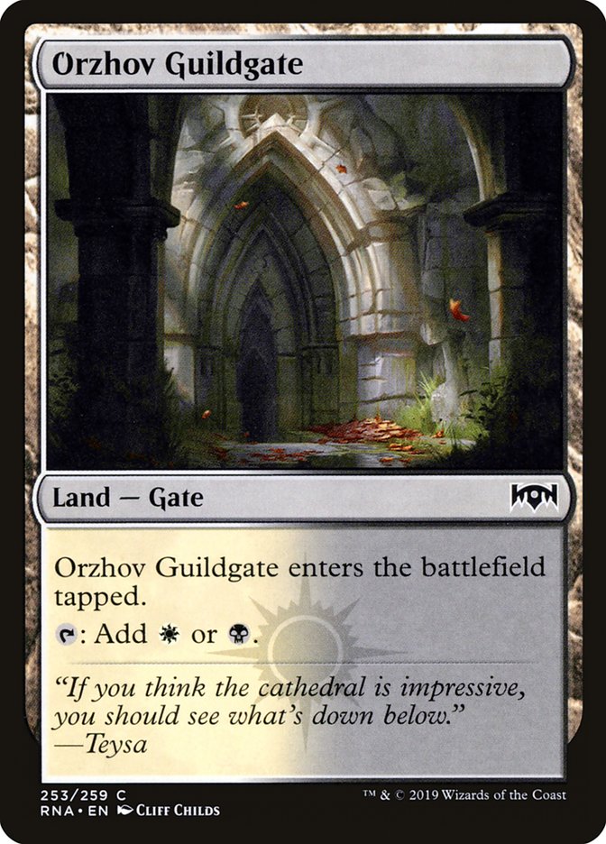 Orzhov Guildgate (253/259) [Ravnica Allegiance] | GrognardGamesBatavia