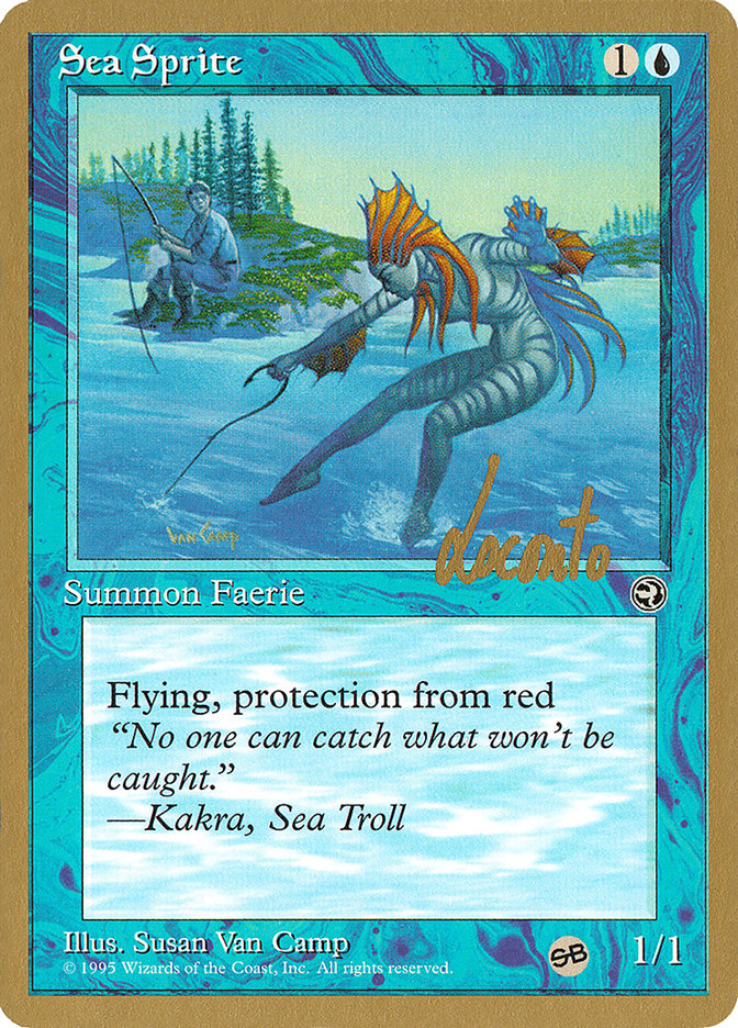 Sea Sprite (Michael Loconto) (SB) [Pro Tour Collector Set] | GrognardGamesBatavia