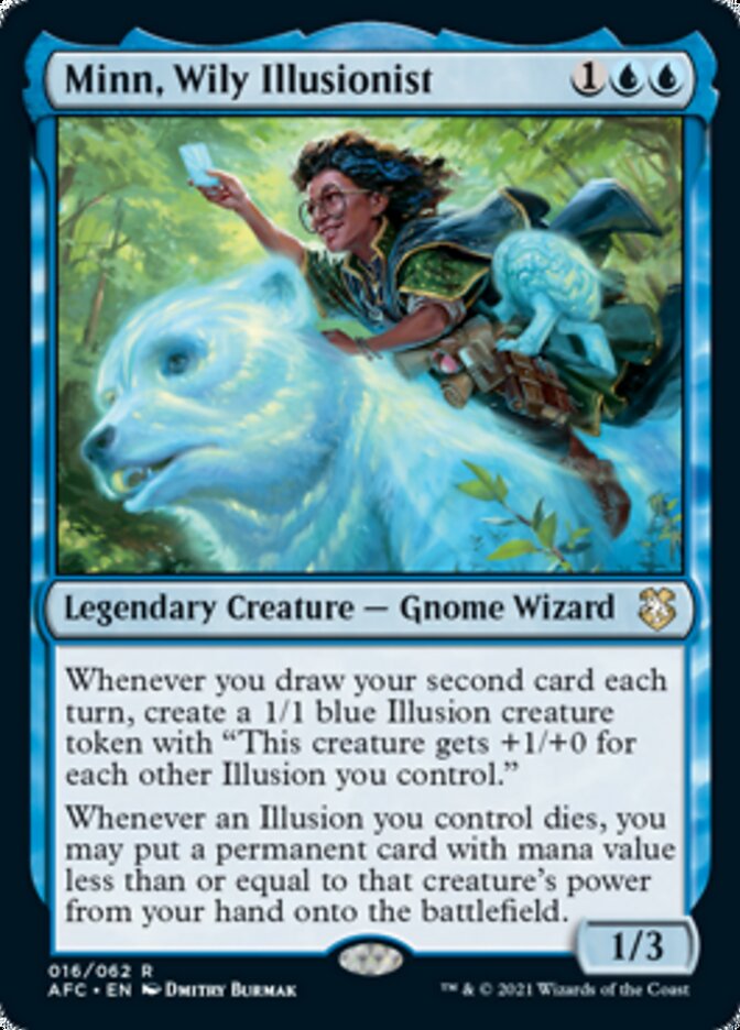 Minn, Wily Illusionist [Dungeons & Dragons: Adventures in the Forgotten Realms Commander] | GrognardGamesBatavia