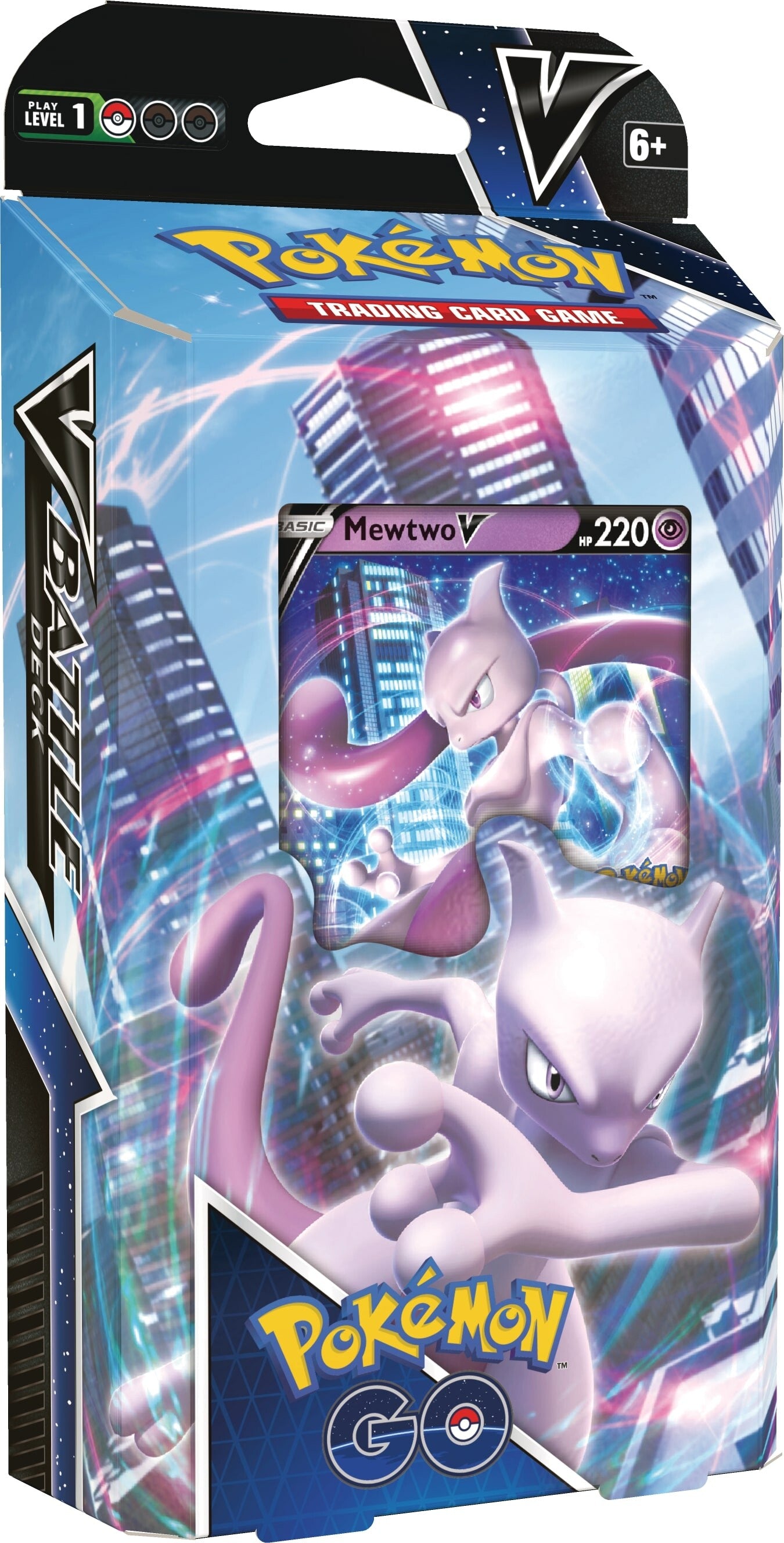 Pokemon GO - V Battle Deck (Mewtwo V) | GrognardGamesBatavia