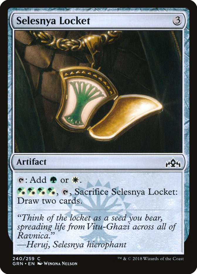 Selesnya Locket [Guilds of Ravnica] | GrognardGamesBatavia