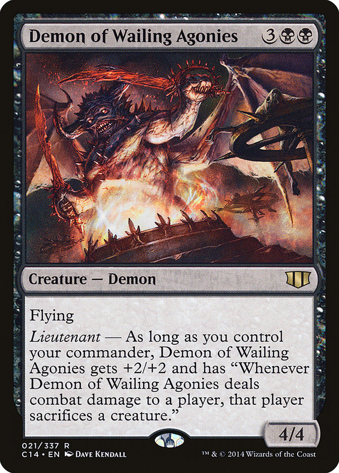 Demon of Wailing Agonies [Commander 2014] | GrognardGamesBatavia