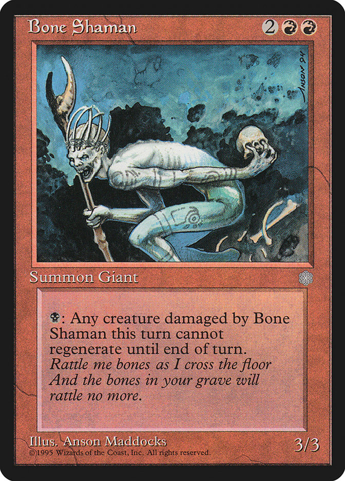 Bone Shaman [Ice Age] | GrognardGamesBatavia