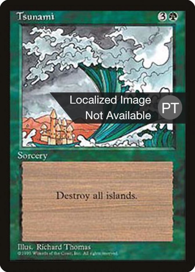 Tsunami [Fourth Edition (Foreign Black Border)] | GrognardGamesBatavia