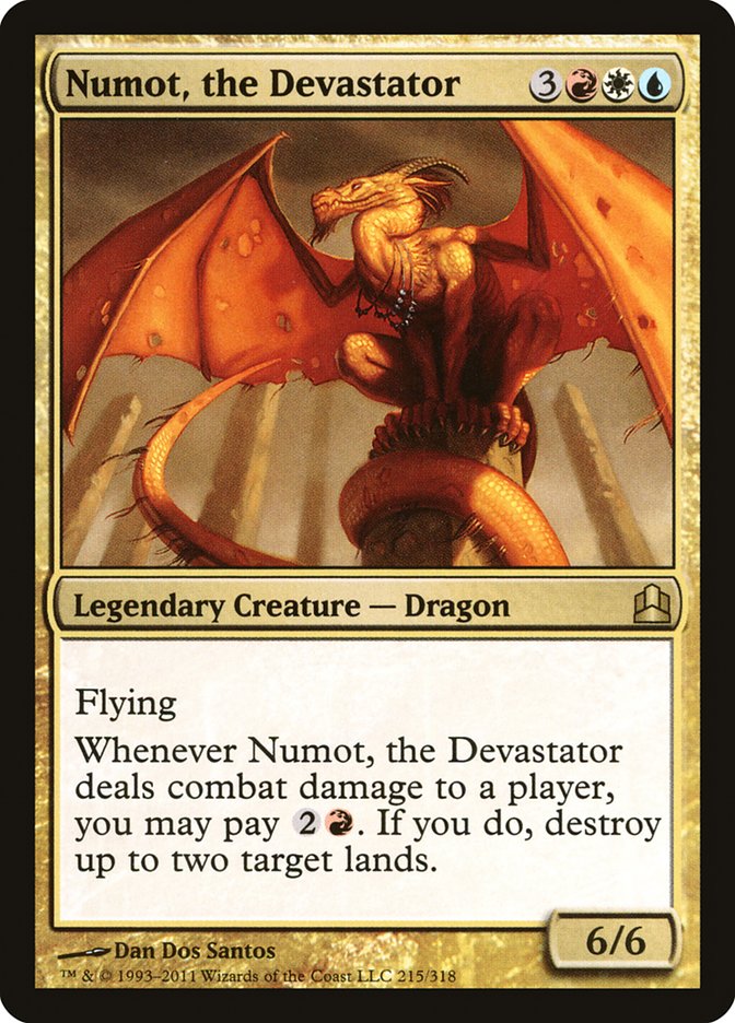 Numot, the Devastator [Commander 2011] | GrognardGamesBatavia