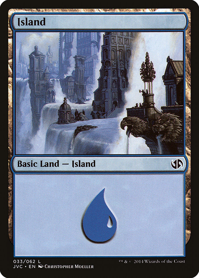 Island (33) [Duel Decks Anthology] | GrognardGamesBatavia