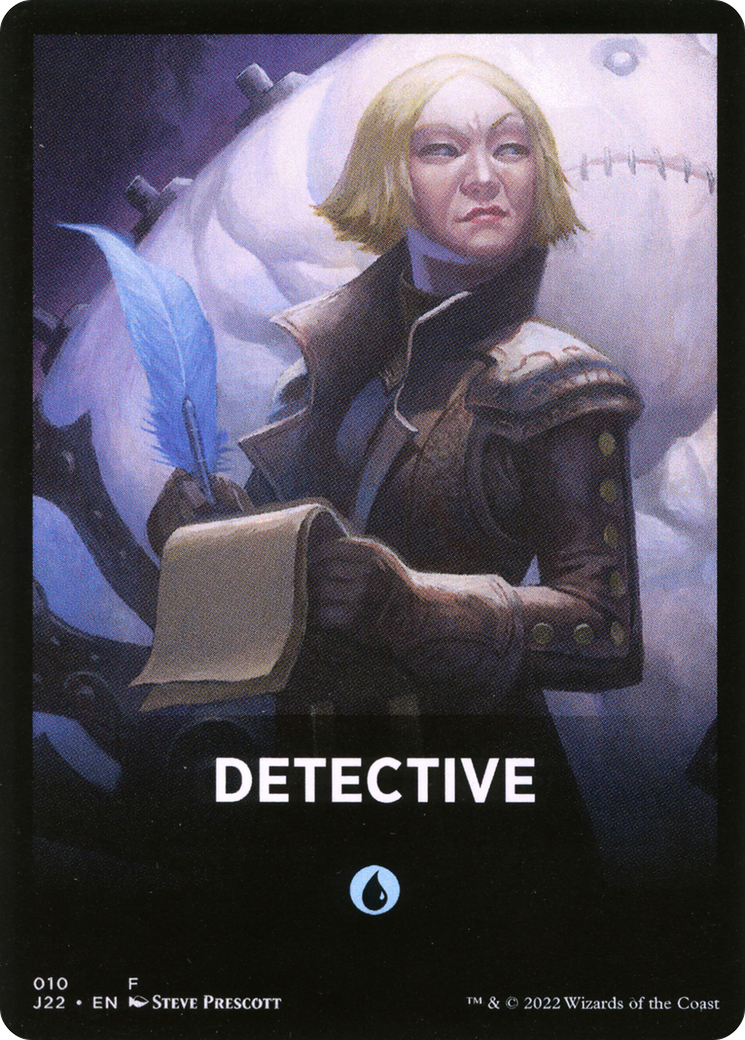 Detective Theme Card [Jumpstart 2022 Front Cards] | GrognardGamesBatavia