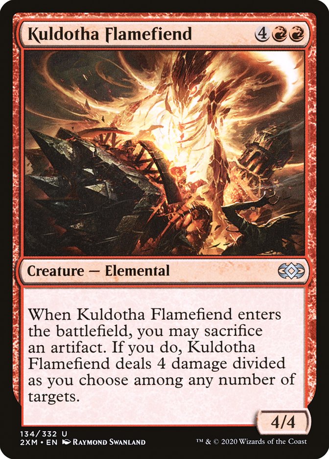 Kuldotha Flamefiend [Double Masters] | GrognardGamesBatavia