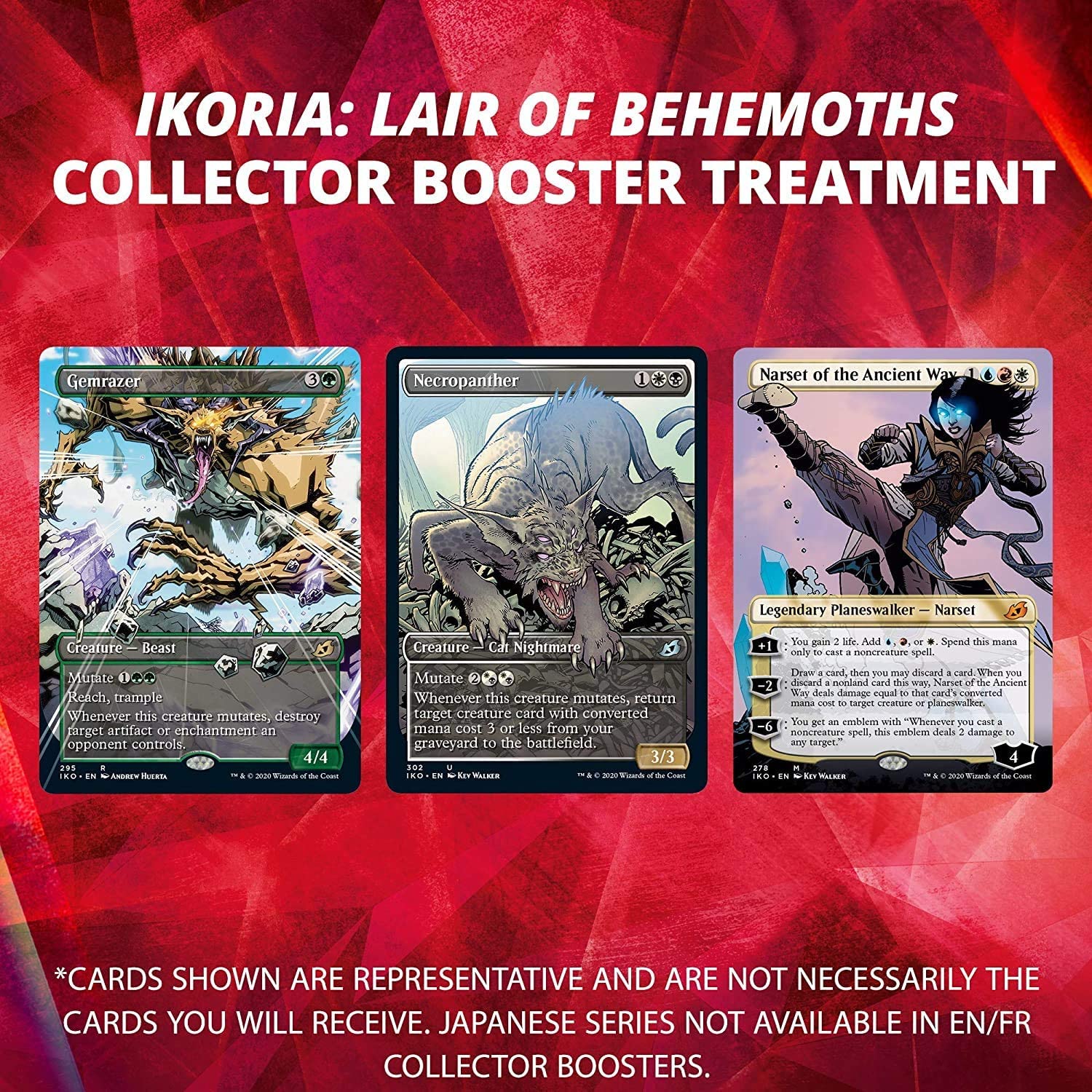 Ikoria Lair of Behemoths - Collector Booster Pack | GrognardGamesBatavia