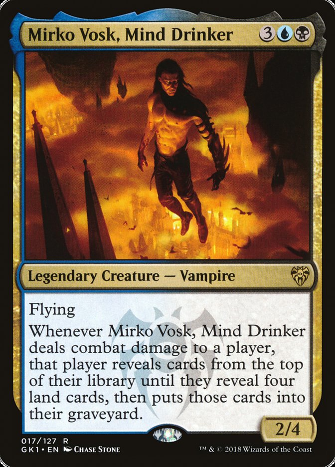 Mirko Vosk, Mind Drinker [Guilds of Ravnica Guild Kit] | GrognardGamesBatavia