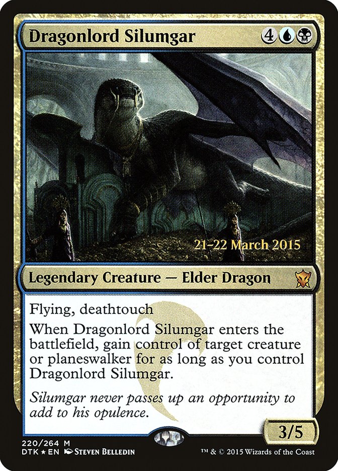 Dragonlord Silumgar [Dragons of Tarkir Prerelease Promos] | GrognardGamesBatavia