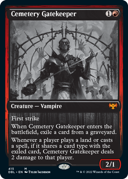 Cemetery Gatekeeper [Innistrad: Double Feature] | GrognardGamesBatavia