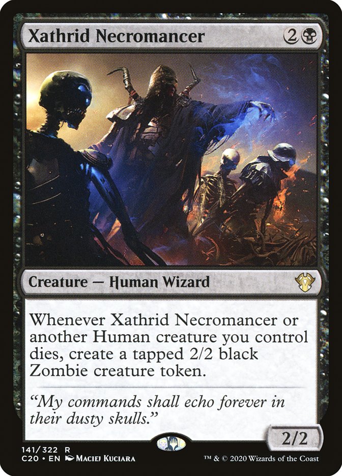 Xathrid Necromancer [Commander 2020] | GrognardGamesBatavia
