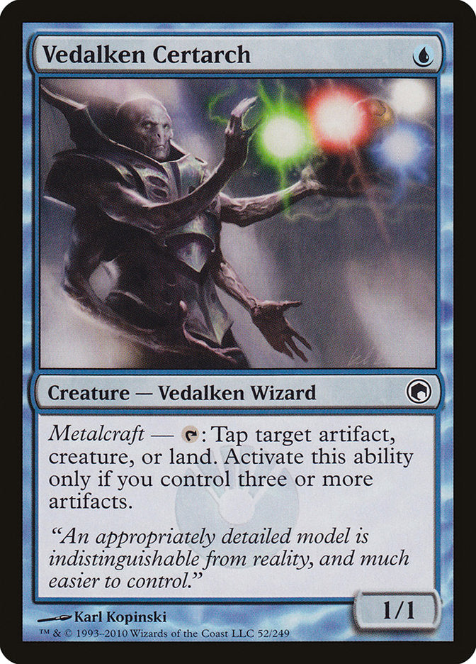 Vedalken Certarch [Scars of Mirrodin] | GrognardGamesBatavia