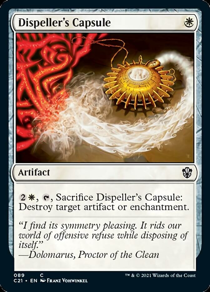 Dispeller's Capsule [Commander 2021] | GrognardGamesBatavia