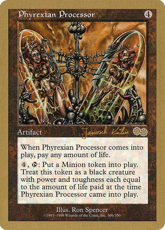 Phyrexian Processor (Janosch Kuhn) [World Championship Decks 2000] | GrognardGamesBatavia