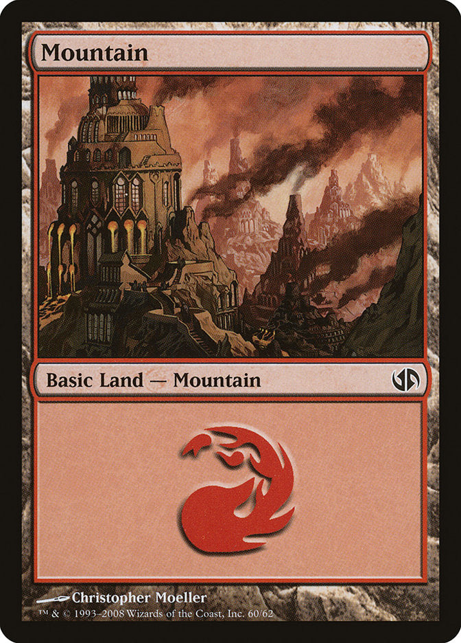 Mountain (60) [Duel Decks: Jace vs. Chandra] | GrognardGamesBatavia