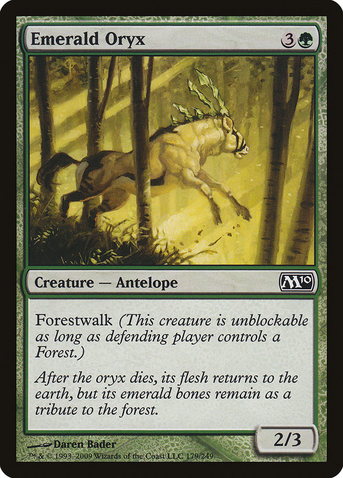 Emerald Oryx [Magic 2010] | GrognardGamesBatavia