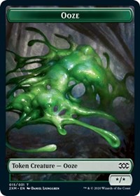 Ooze // Tuktuk the Returned Double-Sided Token [Double Masters Tokens] | GrognardGamesBatavia