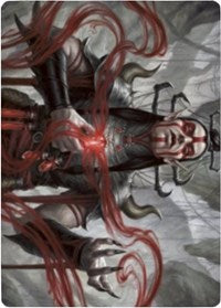 Malakir Blood-Priest Art Card [Zendikar Rising Art Series] | GrognardGamesBatavia