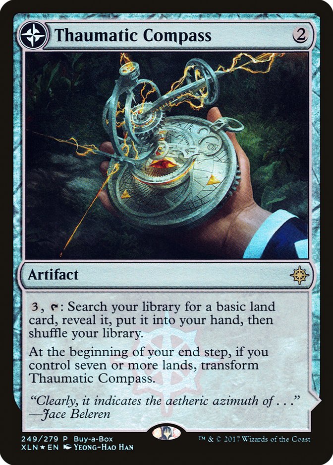 Thaumatic Compass // Spires of Orazca (Buy-A-Box) [Ixalan Treasure Chest] | GrognardGamesBatavia