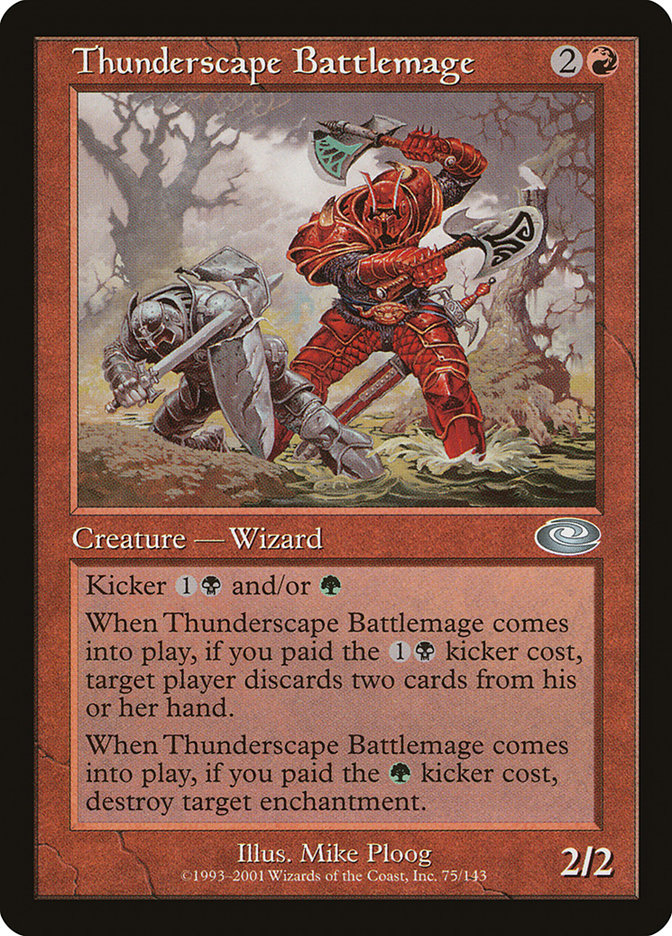 Thunderscape Battlemage [Planeshift] | GrognardGamesBatavia