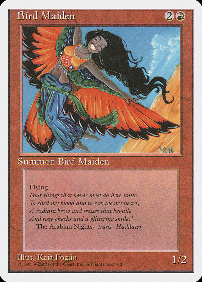 Bird Maiden [Fourth Edition] | GrognardGamesBatavia