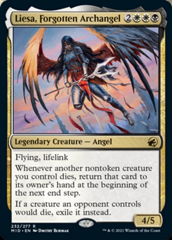 Liesa, Forgotten Archangel [Innistrad: Midnight Hunt] | GrognardGamesBatavia