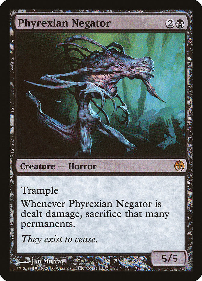 Phyrexian Negator [Duel Decks: Phyrexia vs. the Coalition] | GrognardGamesBatavia