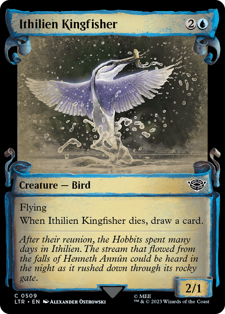 Ithilien Kingfisher [The Lord of the Rings: Tales of Middle-Earth Showcase Scrolls] | GrognardGamesBatavia