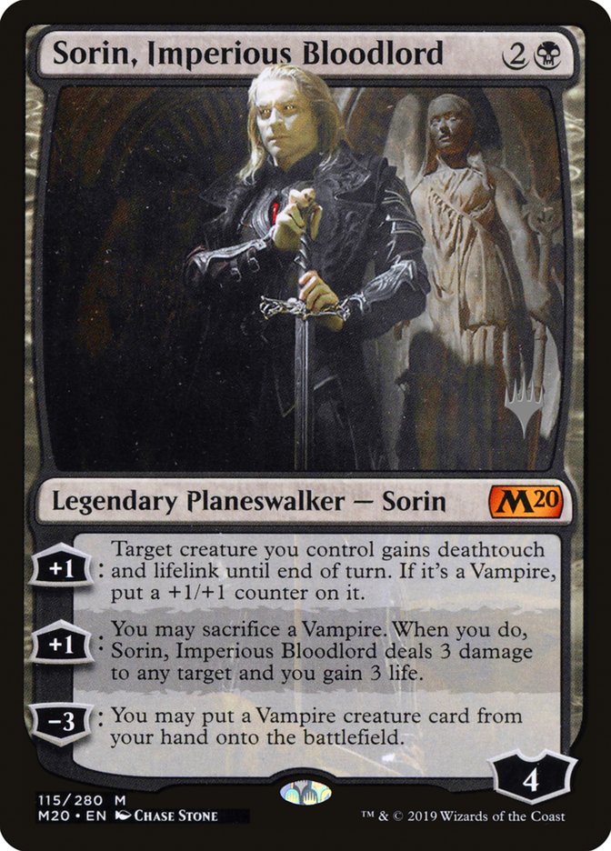 Sorin, Imperious Bloodlord (Promo Pack) [Core Set 2020 Promos] | GrognardGamesBatavia