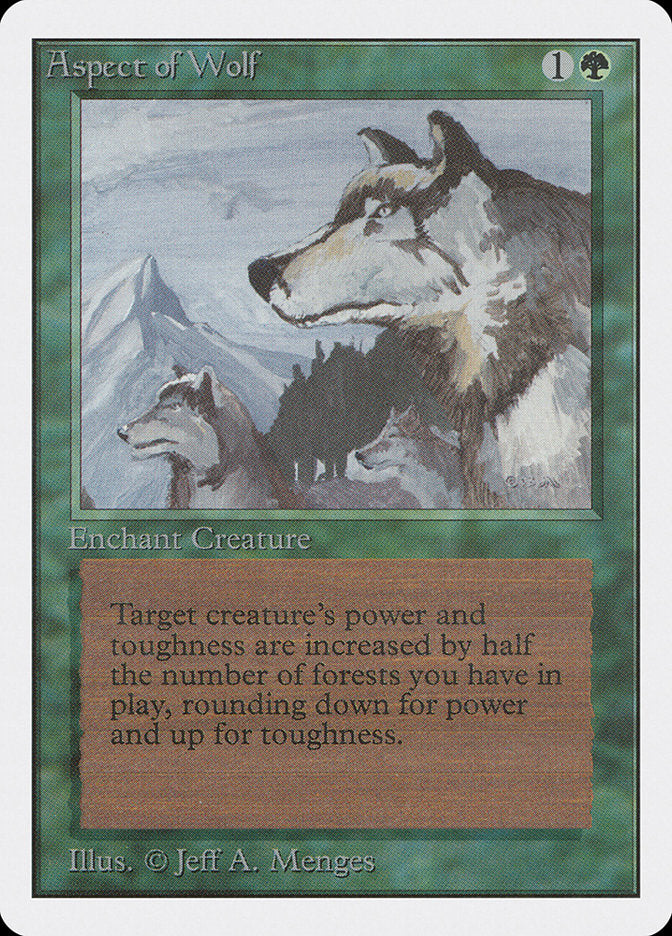 Aspect of Wolf [Unlimited Edition] | GrognardGamesBatavia
