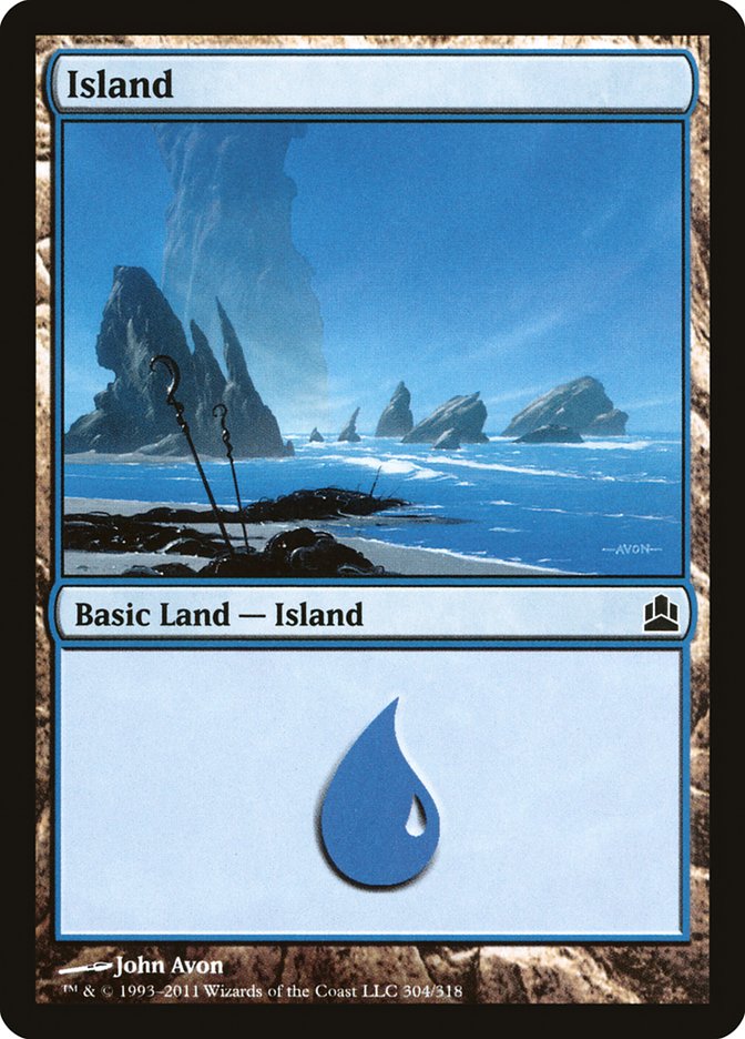 Island (304) [Commander 2011] | GrognardGamesBatavia