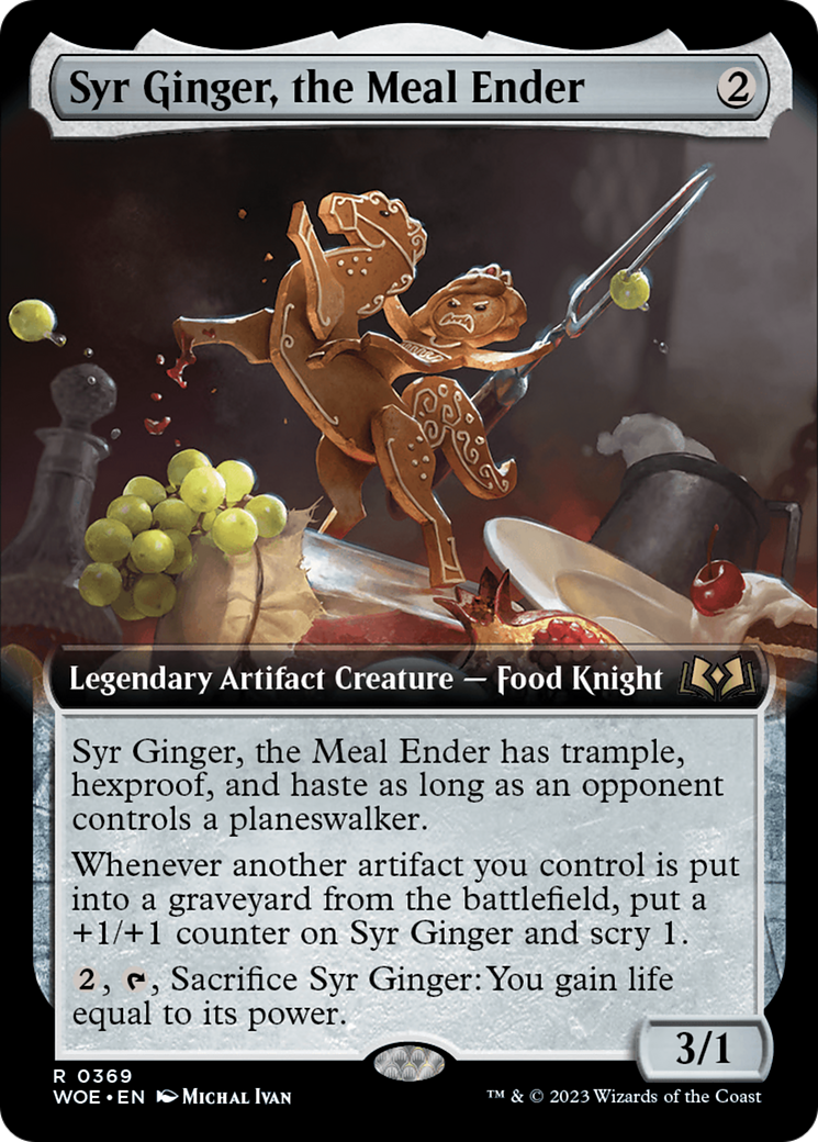 Syr Ginger, the Meal Ender (Extended Art) [Wilds of Eldraine] | GrognardGamesBatavia