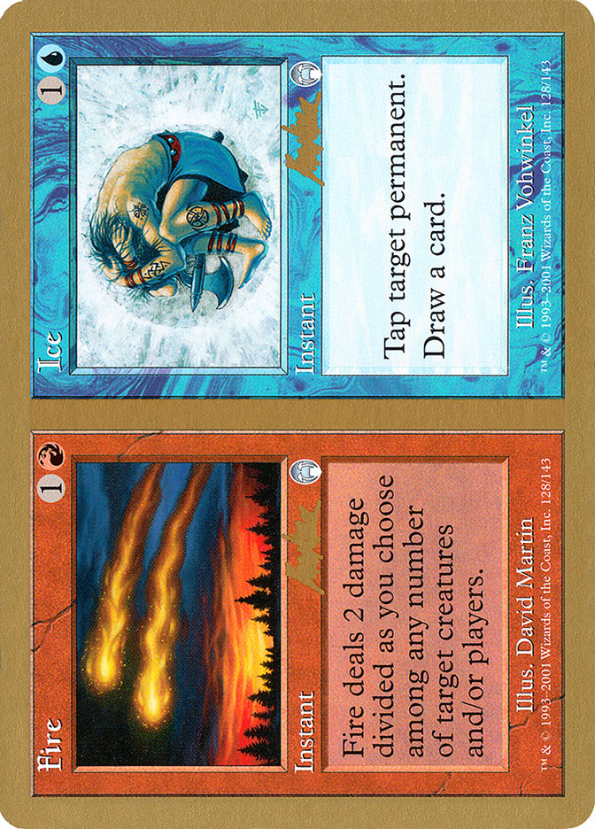 Fire // Ice (Brian Kibler) [World Championship Decks 2002] | GrognardGamesBatavia