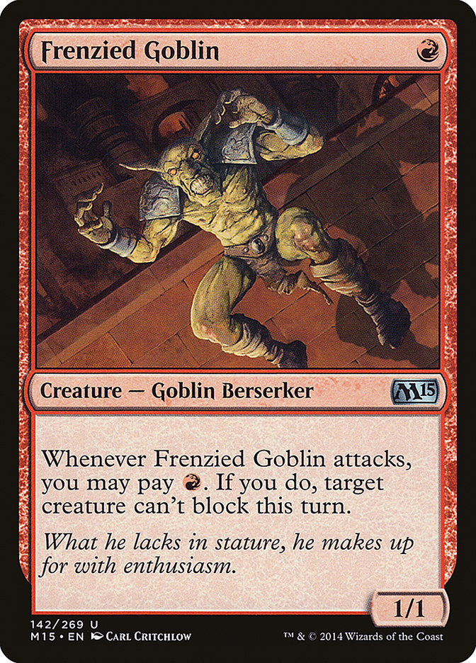 Frenzied Goblin [Magic 2015] | GrognardGamesBatavia