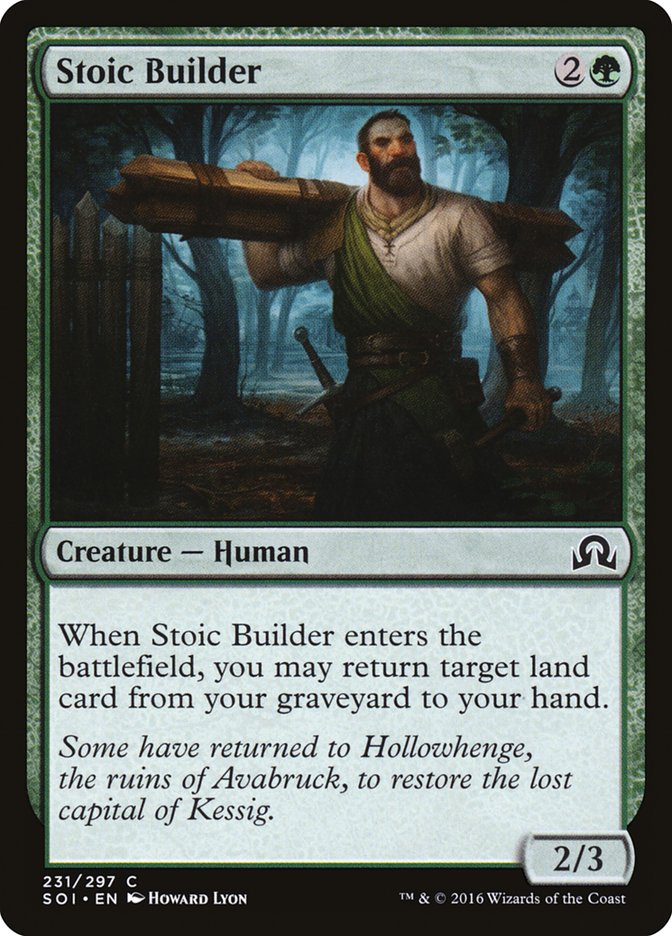 Stoic Builder [Shadows over Innistrad] | GrognardGamesBatavia