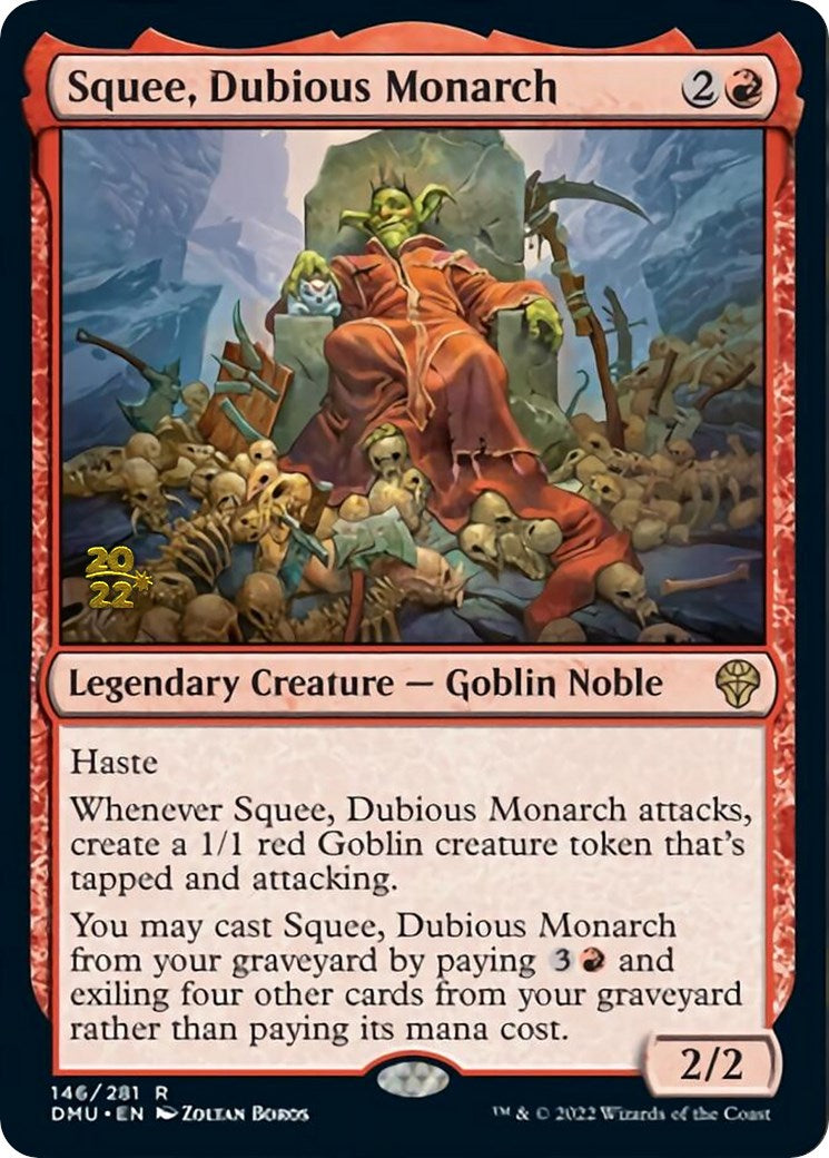 Squee, Dubious Monarch [Dominaria United Prerelease Promos] | GrognardGamesBatavia