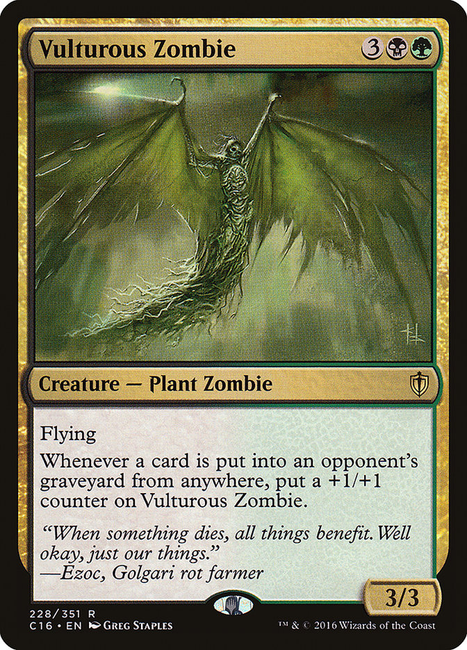 Vulturous Zombie [Commander 2016] | GrognardGamesBatavia