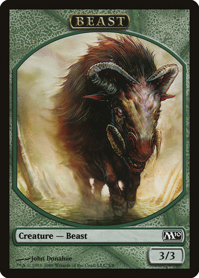 Beast Token [Magic 2010 Tokens] | GrognardGamesBatavia