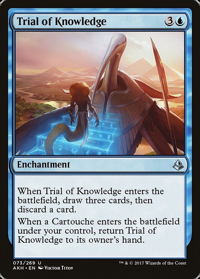 Trial of Knowledge [Amonkhet] | GrognardGamesBatavia