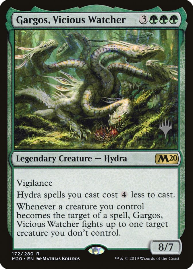 Gargos, Vicious Watcher (Promo Pack) [Core Set 2020 Promos] | GrognardGamesBatavia