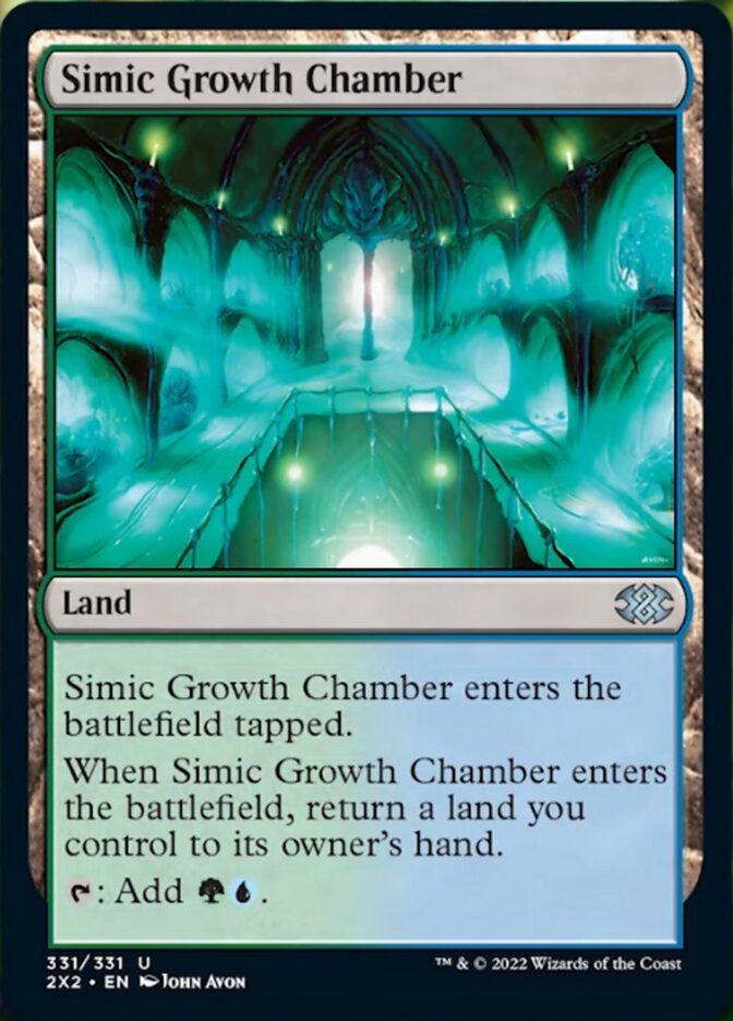 Simic Growth Chamber [Double Masters 2022] | GrognardGamesBatavia