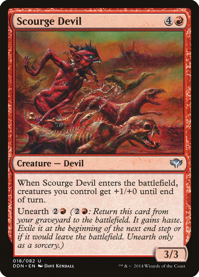 Scourge Devil [Duel Decks: Speed vs. Cunning] | GrognardGamesBatavia