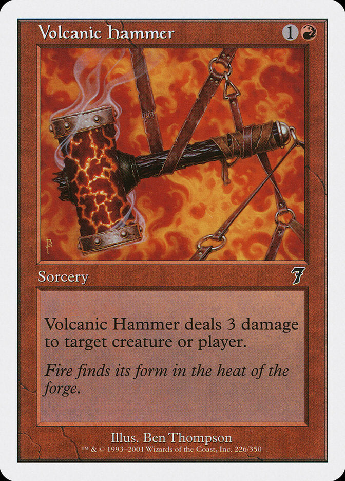 Volcanic Hammer [Seventh Edition] | GrognardGamesBatavia